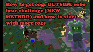 How to get cogs OUTSIDE robo challenge Bee Swarm Simulator