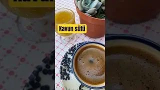 Kavun çekirdeği sütü || Organik yaşam || Doğal içerik || Melon milk #organic #kendinyap #fyp