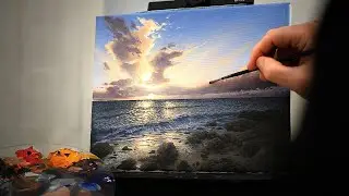 Painting Light on the Ocean
