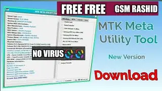 MTK META Utility v52 🆓 🆓 || EMMC/UFS Health पता करें  