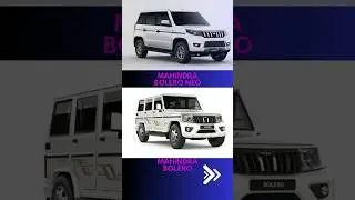 Mahindra Bolero Neo Vs Mahindra Bolero || Pick One Kick One #ytshorts #challenge #choose