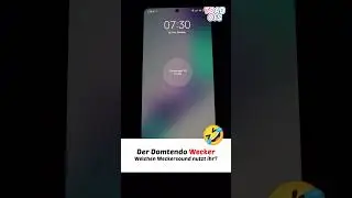 Domtendo als WECKER-Sound!🤣