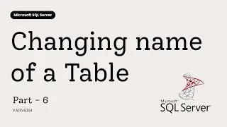 How to Rename a Table in SQL Server | Step-by-Step Tutorial