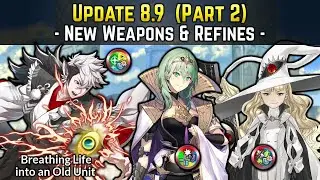 [PART 2] Legendary F!Byleth, Eitri, & NY!Keaton New Refines (Update 8.9) | FEH Guide