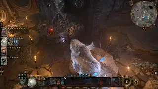 Owlbear One Shot Yurgir (incl. fighting the Merregons and Displacer Beast) - Baldur's Gate 3