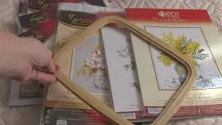 Вышивальные покупки, наборы для вышивки крестом