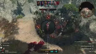 Mountain pass: githyanki fight
