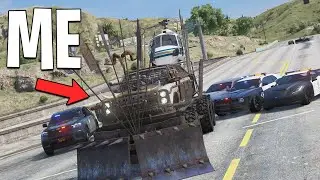 I Became A Getaway Driver with Craziest Car on GTA 5 RP