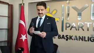 İYİ Parti Nazilli/Aydın M.vekili A.adayı Sn.Mesut ÖZTUNÇ'un basın açıklaması 🇹🇷