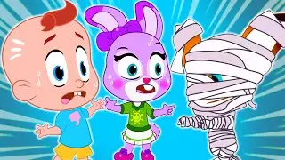 Daddy Monster Mummy Mommy 🦊🐰 Funny Kids Stories I'm So Scared 😥 Baby Cartoon Stories