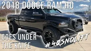 2018 Dodge Ram HD Longhorn Goes Under The Knife: 40's With No Lift!