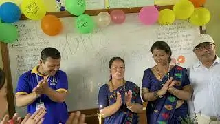 Teacher's day celebration photo diary 2081