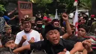 Demo ricuuh || AWK di pukul masa