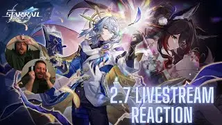 SUNDAY, FUGUE, HERTA & THE FLAME CHASERS?! 2.7 Special Program REACTION | Honkai: Star Rail