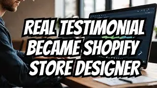 Became A Shopify Store Designer Doing Client Work | Real Testimonial Live Mentorship