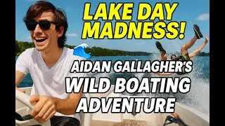 Aidan Gallagher dares boating on Lake Washington!  See if you can spot all the things that go wrong!