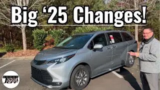 What's New for 2025 Toyota Sienna XLE!