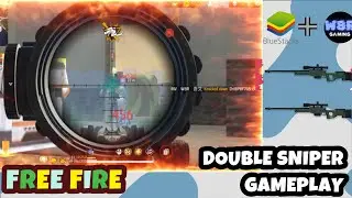 DOUBLE SNIPER GAMEPLAY BR RANK FULL MAP 18 KILLS || FREE FIRE DOUBLE SNIPER PC