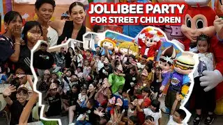JOLLIBEE PARTY FOR STREET CHILDREN | ZEINAB HARAKE