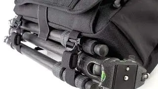 How To Attach A Tripod To Nearly Any Bag w/ Think Tank Photo Straps