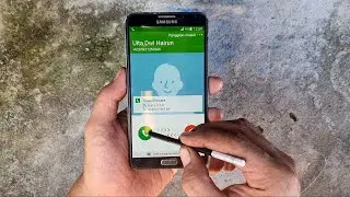 Samsung Galaxy Note 3 incoming call with Spen