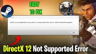 Fix Highguard DirectX 12 Not Supported Error on PC | DX12 Issue Solved 🔧