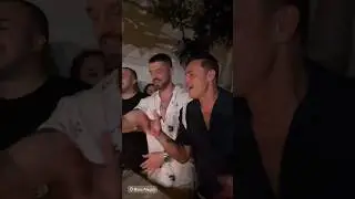 Murat Boz ve Mustafa Sandal, Alaçatı gecelerinde 🔥 #boopalaçatı