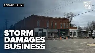 'Absolutely devastating': Local store owner reacts to devastating damage following storm
