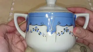 Старая сахарница и ее родственники. Мои находки на барахолке