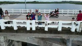 Catangnan-Cabitoonan Bridge Sunset Bridge Siargao Island