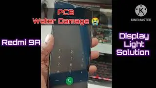 redmi 9a display light solution