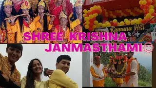 Shree krishna janmashtami 🙏 || gaw m mela  ✌️|| Vandana Biaht