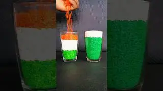 Creative National Flag In Glass 🇮🇳  #shorts #trending #viral