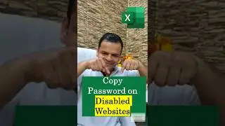 Copy password on disabled websites 😠😠 