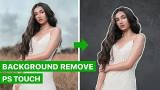 How to remove background in photoshop mobile | ps touch editing