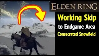 Elden Ring: Skip to Consecrated Snowfield Endgame Area Using Only Rold Medallion