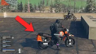 I put bike on roof...