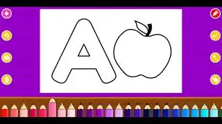 A for Apple drawying