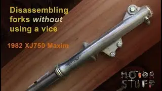 Disassembling fork tubes - Yamaha XJ