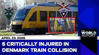 Denmark Train Crash | 2 Trains Collide In Denmark, Leaving 5 People Critically Injured
