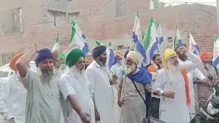 ਕਿਸਾਨ ਮਜਦੂਰ ਸੰਘਰਸ਼ ਕਮੇਟੀ ਪੰਜਾਬ ਵੱਲੋਂ ਪਿੰਡ ਚੱਬਾ ਵਿੱਚ ਬੀਜੇਪੀ ਦੀ ਰੈਲੀ ਦਾ ਵਿਰੋਧ 