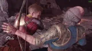 Kratos and Atreus Jump Odin (FIGHT BACK MEME)