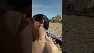 SIESTA EN PLAYA PARAISO.