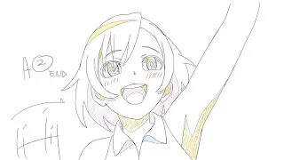 What is Genga? How to draw Genga. How to get work in Anime drawing Genga.