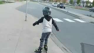 Rollerblading with Troy