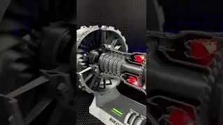wow! the coolest turbofan engine i have ever seen! 