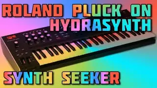 Building a Roland-Style Bass Pluck on the Hydrasynth