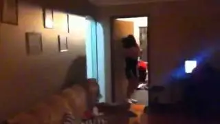 Pauly annoying his family