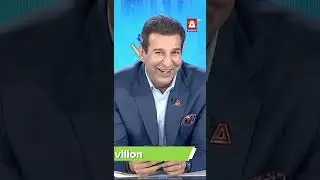 Itna Farigh Time..😂 #wasimakram #funny #shorts #thepavilion #psl