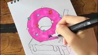 АСМР Раскраска 🎨 | ASMR Coloring #1
